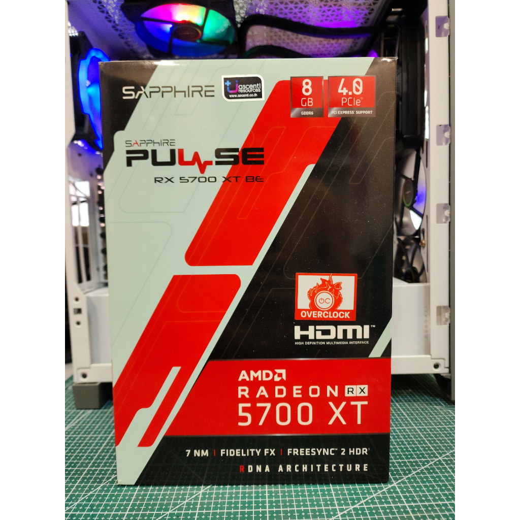 Sapphire RX5700XT PULSE 8GB DDR6 ยกกล่องสวยๆ