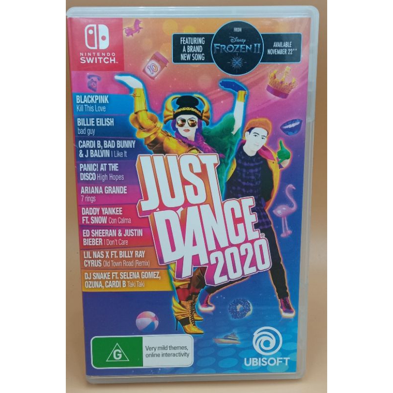 (มือสอง) มือ2 เกม Nintendo Switch : JUST DANCE 2020 สภาพดี