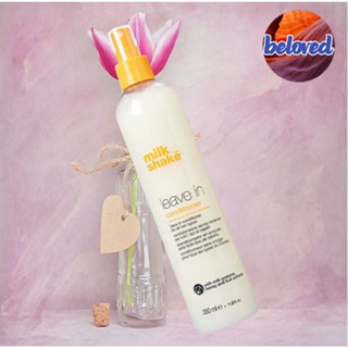 Milk Shake Leave In Conditioner 350 ml สเปรย์คอนดิชั่นเนอร์สำหรับผมที่แห้งเสียแตกปลายเล็กน้อย