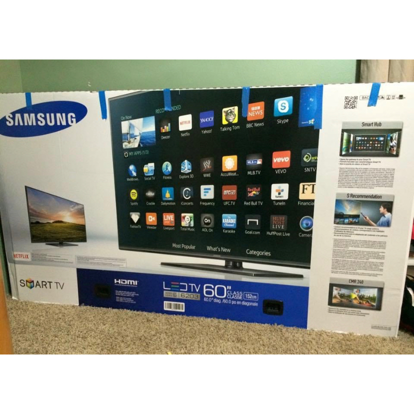 Brand New Samsung smart TV '60'  (Curve, 605Inch/, UHD 8K, Smart TV