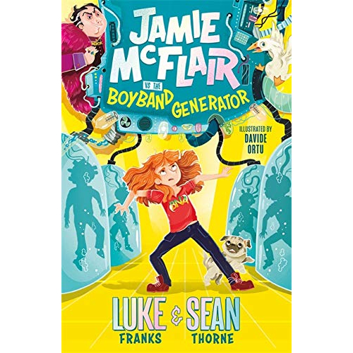 NEW! หนังสืออังกฤษ Jamie McFlair Vs the Boyband Generator : Book 1 (Jamie Mcflair) [Paperback]