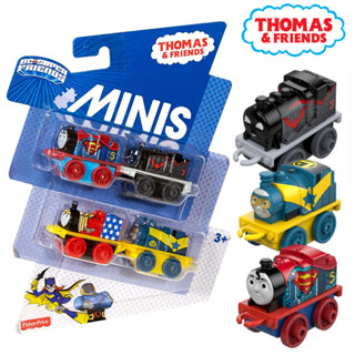 THOMAS &amp; FRIENDS MINIS 4 PACKS รถไฟโทมัส ชุด DC SUPER FRIEND มินิ แพ็ค 4คัน ลิขสิทธิ์แท้ เลือกแบบได้ ราคาล้างสต๊อก