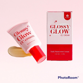 พร้อมส่ง✅GLOSSY GLOW ❤️กันแดด ผสมรองพื้น CC CREAM เนื้อบางเบา