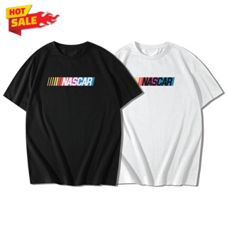 เสื้อยืดลาย NASCAR ver2 เสื้อยืดแขนสั้นคอกลม Cotton 100% สกรีนลาย