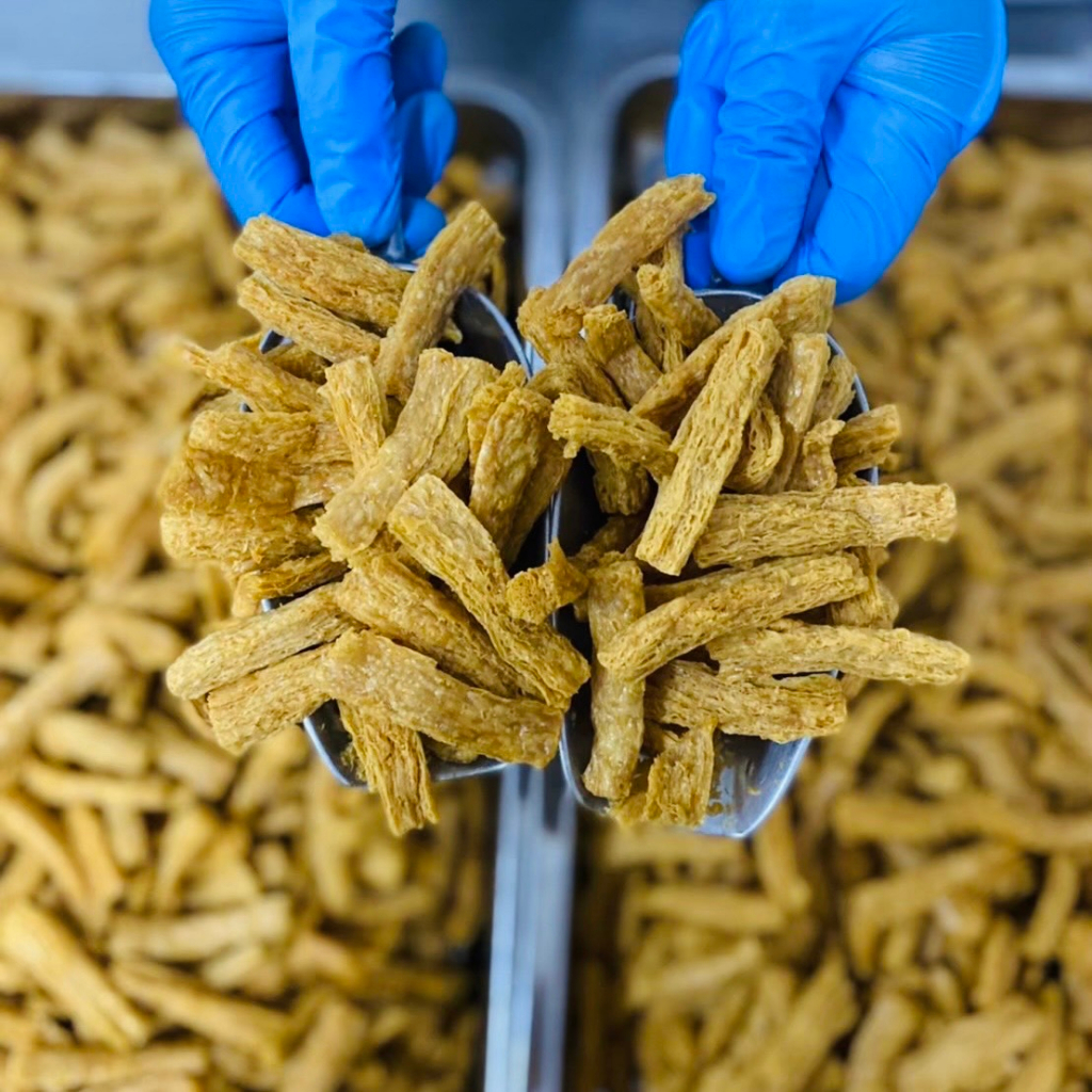 Oemfoods ฟองเต้าหู้กรอบ ขนาด 50 กรัม ทั้งหมด 18 รสชาติ