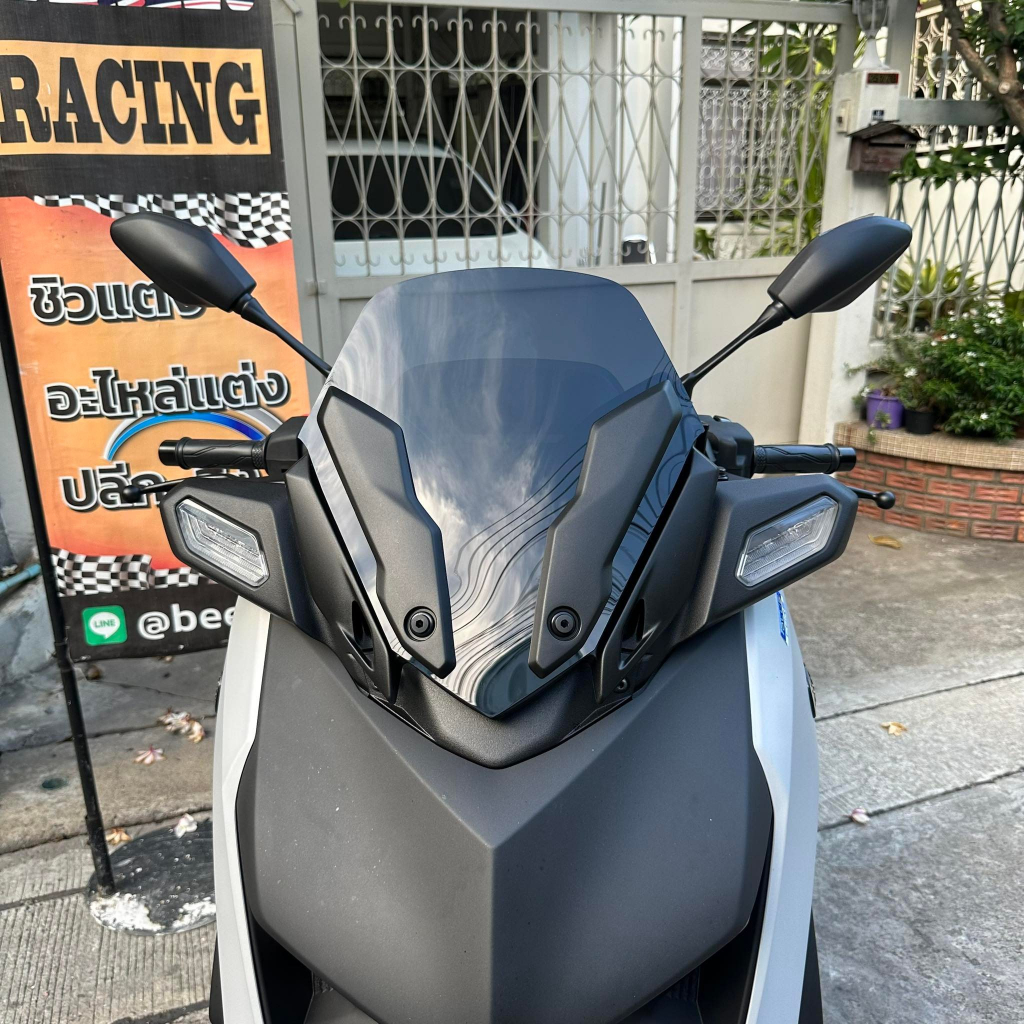 ชิวXMAX CONNECTED [2023] สำหรับรถโฉมใหม่ ปี2023 (ใส่คิ้วเดิมได้) V3 ทรงเตี้ย ทรงซิ่ง หล่อ เท่ ดุ งานคุณภาพ เกรดA - รูปที่ 4