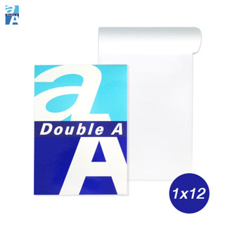 Double A สมุดฉีก สมุดโน๊ต ขนาด A6 / A7 หนา 80 แกรม 40 แผ่น / 12 เล่ม  [S24]