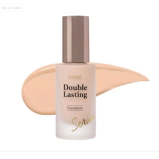 21c1หมดแล้วหมดเลย NEW!  Etude Double Lasting Serum Skin Foundation SPF27 PA++ 30g