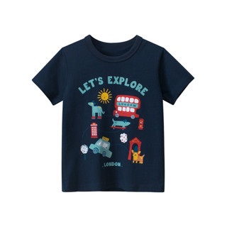 27kids เสื้อยืดเด็ก 9465 LET’S EXPLORE