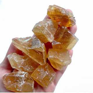 1 Pc Natural Honey Calcite Raw 2-4 cm size / Top High Premium Grade Quality / Golden Honey Calcite.