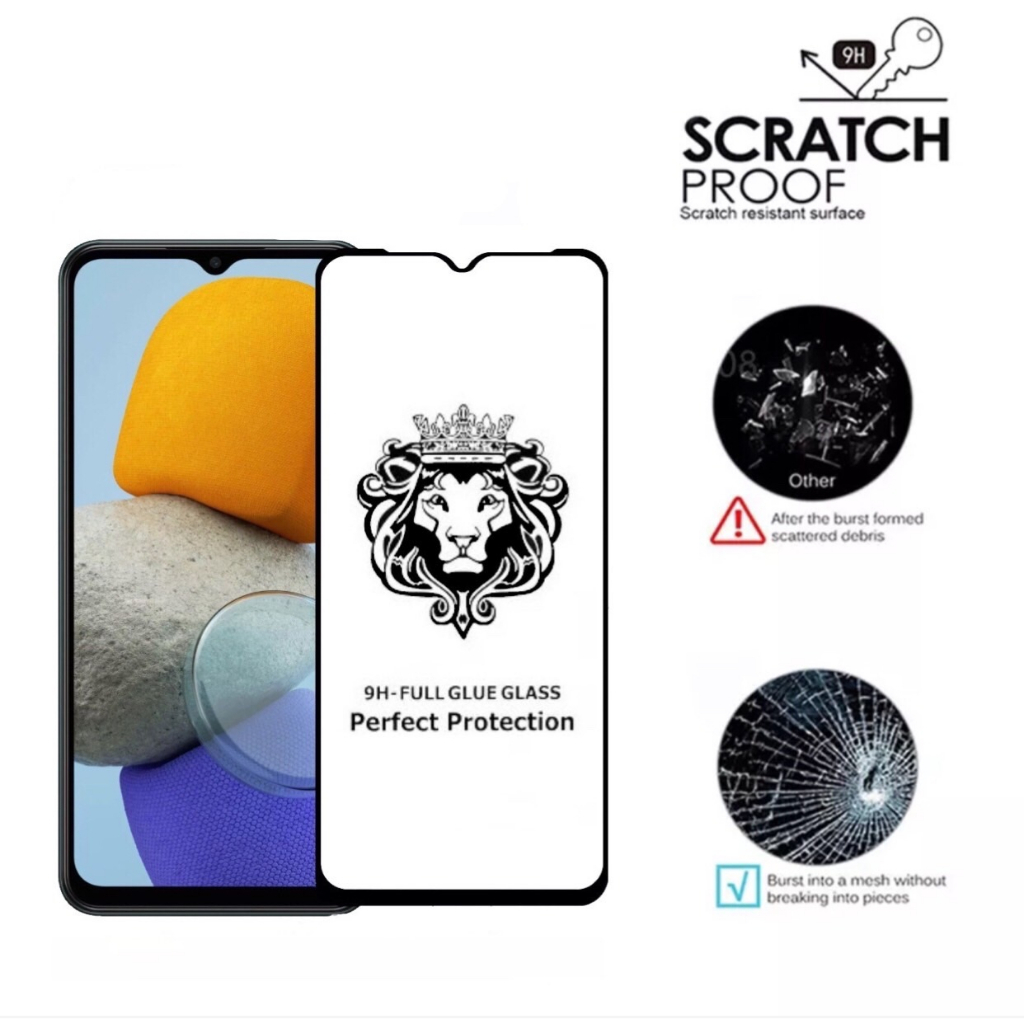 9H Full ฟิล์มกระจก เต็มจอ For Samsung A05 A05s A15 A24 A25 A34 A35 A55 A01core A2core J2core M14 M34