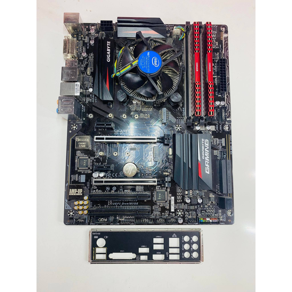 ขายชุดซีพียู,เมนบอร์ด,แรม I5-7600,H270,DDR4 16GB BUS2400 (มือสอง)