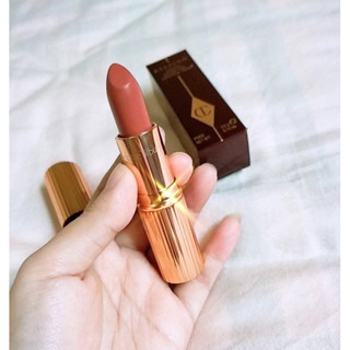 ของแท้ 🔥 Charlotte Tilbury KI.S.S.I.N.G. Lipstick #Stoned Rose ไซต์​จริง