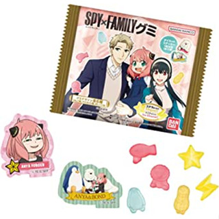 【ส่งตรงจากญี่ปุ่น】Spy×Family Gummy (12 ชิ้น) Shokugan / Gummy Candy (Spy×Family)