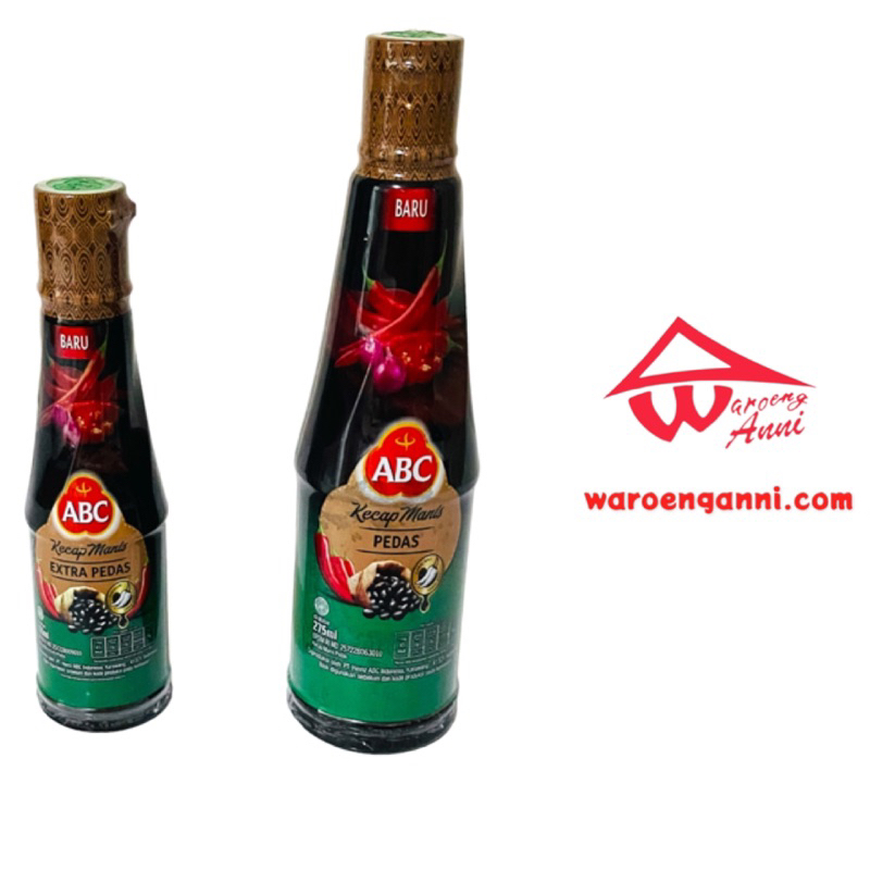 Indonesia ABC Kecap Manis Extra Pedas / ABC Hot Spicy Sweet Soy Sauce 135 ml & 275 ml