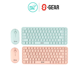 S-GEAR คีย์บอร์ด&amp;เม้าส์ COMBO WIRELESS SUPER THIN รุ่น MKM411