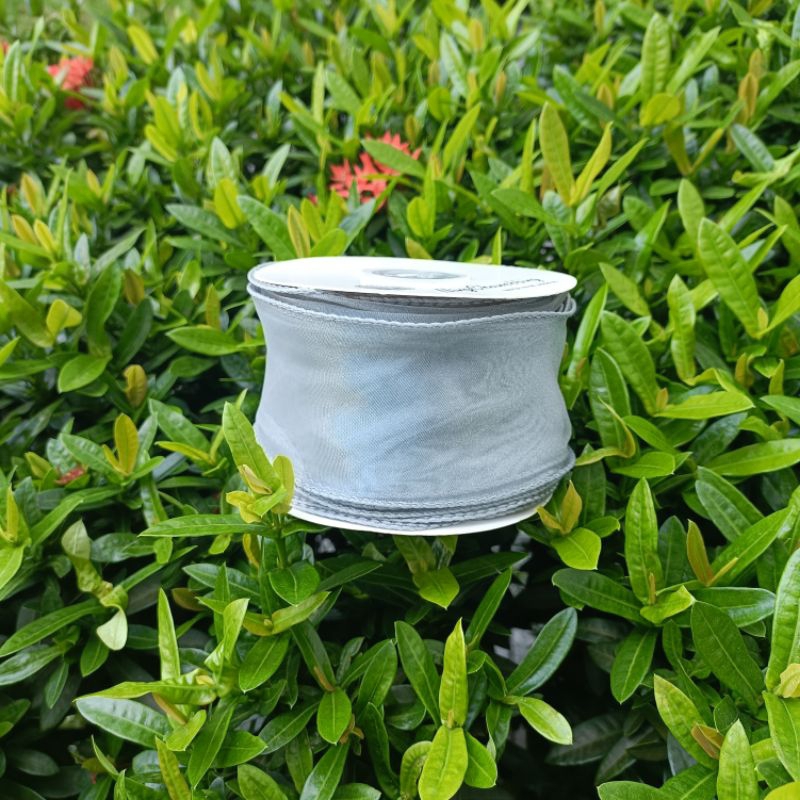 ริบบิ้นผ้าออแกนซ่า ขนาด 6 ซม.หรือ 60 มิล ยาว 10 หลา - รูปที่ 2