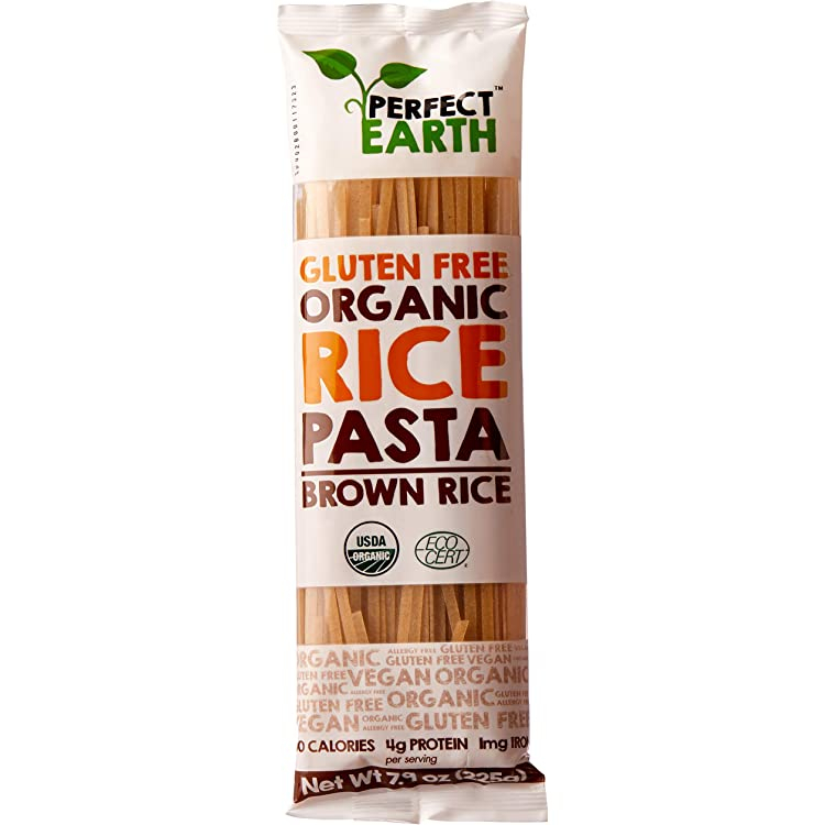 Perfect Earth Organic Gluten Free Rice Pasta-Brown Rice 225g