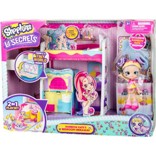 Shopkins Lil Secrets - Rainbow Kates Bedroom Hideaway