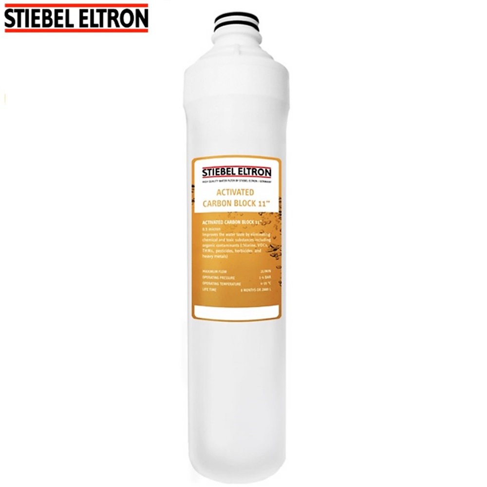 STIEBEL ELTRON ไส้กรองน้ำดื่ม Activated carbon block filter 11" สำหรับรุ่น GLACIER RO (238457)