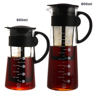 (AI-Market) แก้วชงชากาแฟ มีตะแกรงกรอง koonan 900ml./650ml.