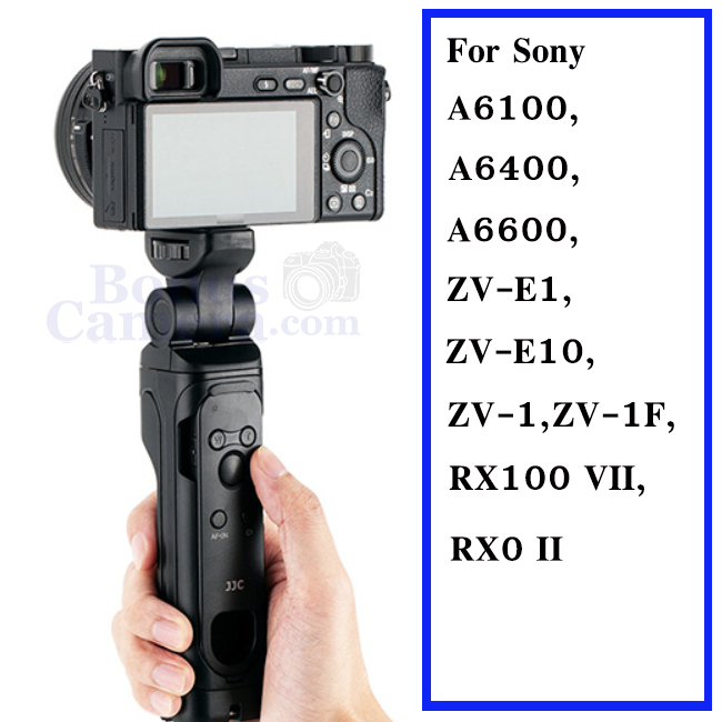 กริ๊ปจับถือถ่ายวิดีโอพร้อมรีโมท Sony A6100,A6400,A6600,ZV-E1,ZV-E10,ZV-1,ZV-1F,FX3,FX30 แทน GP-VPT2B