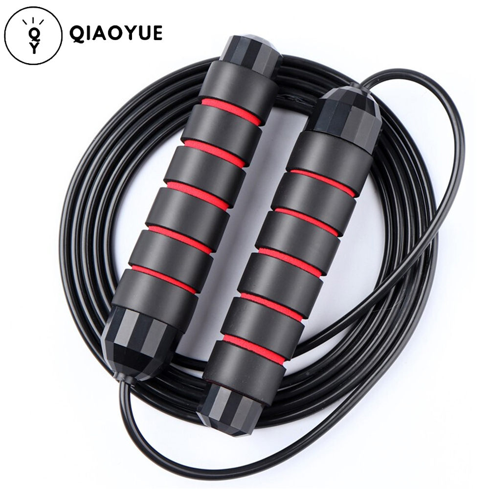 จัดส่งจากประเทศไทย กระโดดเชือก เชือกออกกำลังกาย jump rope เชือกกระโดดแบบไม่พันกัน พร้อมลูกปืน Jump Rope