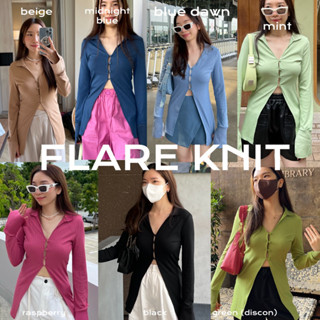 UIUI | flare knit เสื้อนิตเข้ารูป 🤍 (SALE บางสีไม่รีสต็อค)