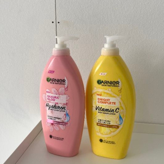 Garnier Body lotion การ์นิเย่ บอดี้โลชั่น 400ml.การ์นิเย่ บอดี้ โลชั่น