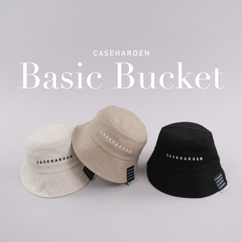 [มีส่งทันที] Caseharden Basic Bucket Hat หมวกบักเก็ต สีเอิร์ทโทน