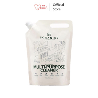 SOGANICS Multi-Purpose Cleaner Refill น้ำยาทำความสะอาดอเนกประสงค์ โซแกนิคส์ รีฟิล (ถุงเติม)