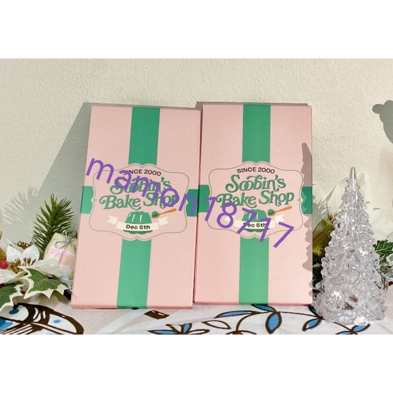 TXT Soobin Birthday Merch Photocard Set Soobin's Bake Shop การ์ด โฟโต้การ์ดวันเกิดซูบิน