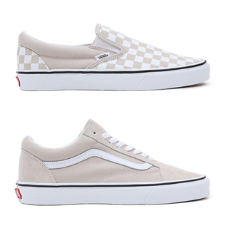 Vans รองเท้าผ้าใบ Classic Slip-On Checkerboard / Old Skool (2รุ่น)