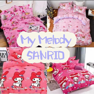 My melody - SANRIO  ชุดผ้าปูที่นอน.ผ้าปูที่นอน.เครื่องนอน.ผ้านวม 3.5/5/5.5/6