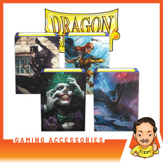 [Fizzy] Dragon Shield: Brushed Art Sleeves – DC Comic Series [ซองใส่การ์ด]