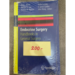 Endocrine Surgery: Handbooks in General Surgery