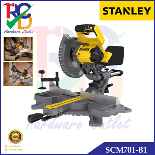 STANLEY แท่นตัดองศาสไลด์  Mod.SCM701-B1 20V Size.184mm.(เครื่องเปล่า)