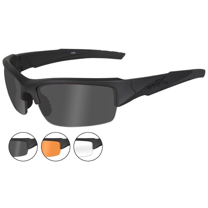 แว่นตา Wiley X รุ่น Valor    ชุด 3 เลนส์