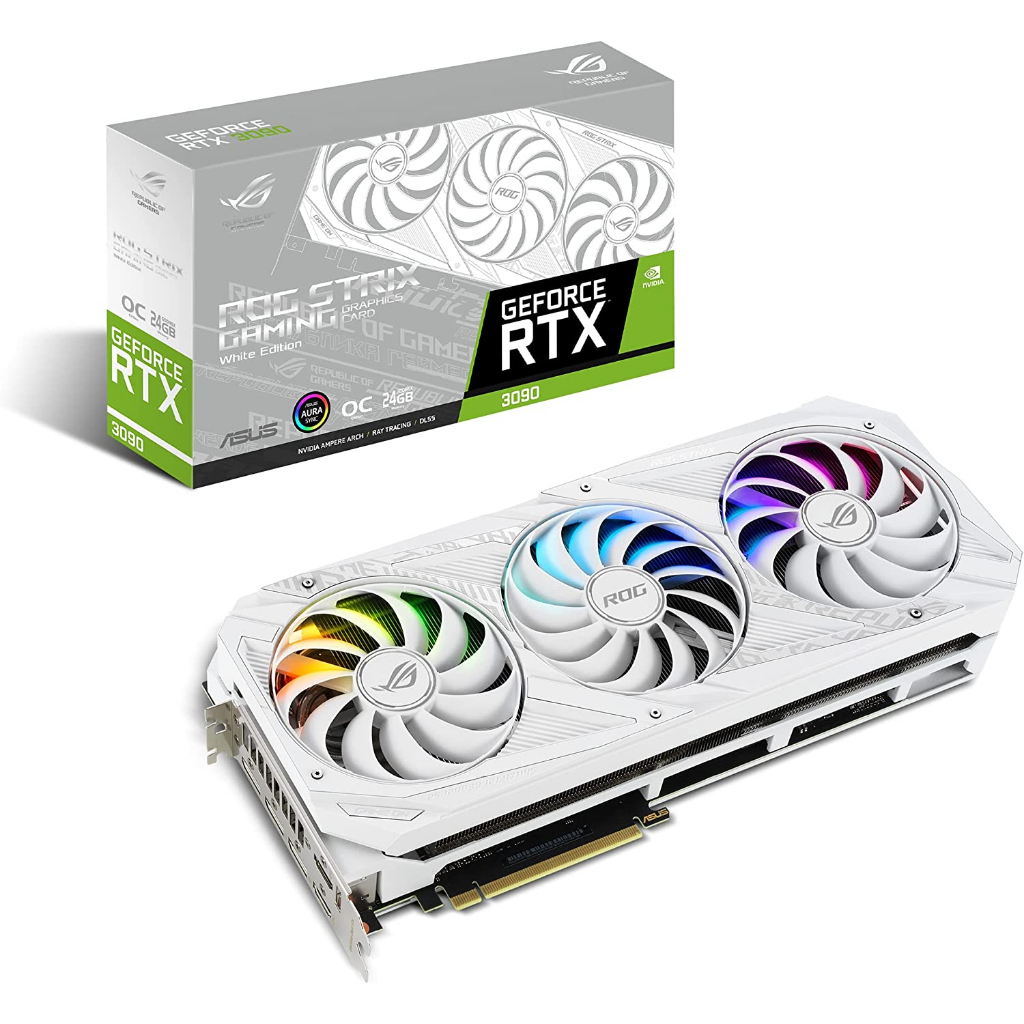 ASUS ROG Strix GeForce RTX 3090 OC 24GB GDDR6X Graphics Card