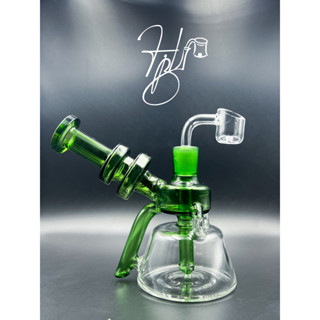 Dab Rig Recycler แด๊บ ริค รีไซเคลอร์ บ้องแก้ว 6.5" for Wax/Shatter/Dab/Rosin/Resin