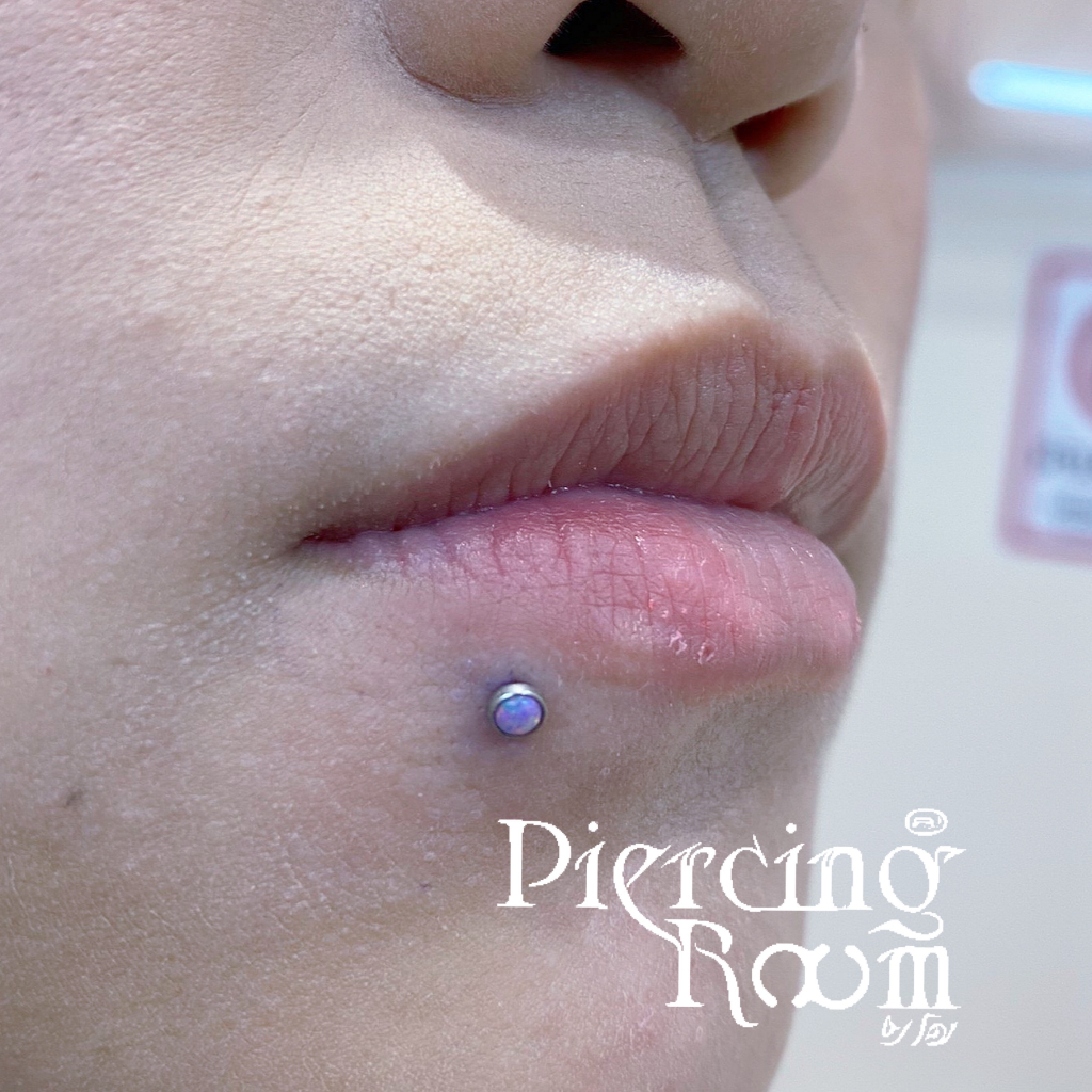Piercingroom by Jay حلق أوبال بنفسجي Bezel للبشرة الحساسة — صورة 3