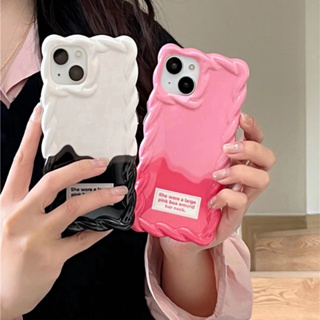 เคสขอบเปีย เคส TPU สกรีนลาย มาใหม่ 3ลาย for iPhone 6Plus 7 7Plus 11 12 12PROMAX 13 13PRO 13PROMAX 14 14PRO 14PROMAX