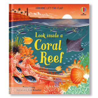 DKTODAY หนังสือ USBORNE LOOK INSIDE A CORAL REEF (AGE 5+)