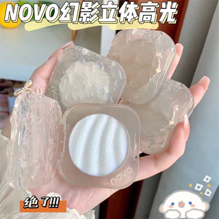 5833 眼 (ใหม่/แท้) NOVO ไฮไลท์ เม็ดสีแน่น ไฮไลทหน้าโกลด์ หน้าฉ่ำ มีมิติ เม็ดสีแน่น ติดทนนาน Highlight