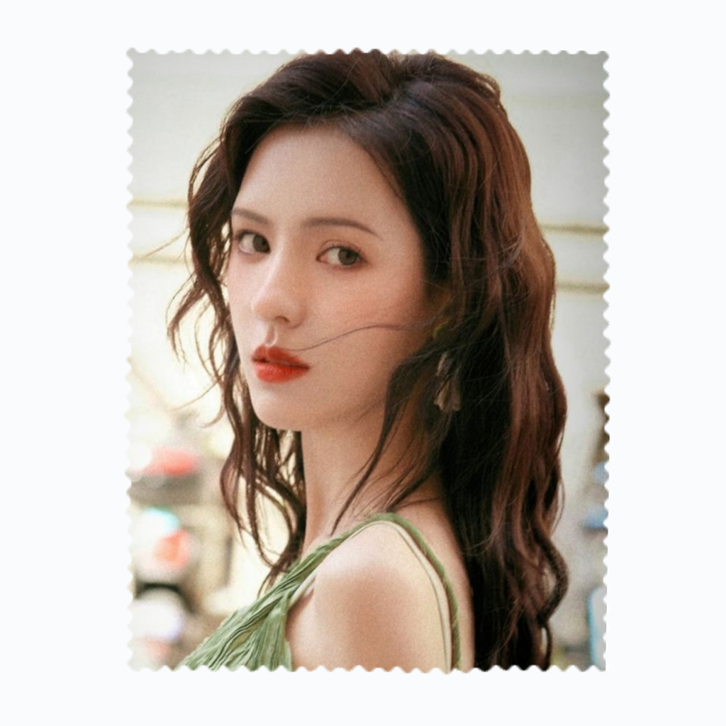 จางอวี่ซี Zhang Yuxi นักแสดงจีน ผ้าเช็ดแว่นตา เช็ดเลนส์ ผ้าไมโครไฟเบอร์