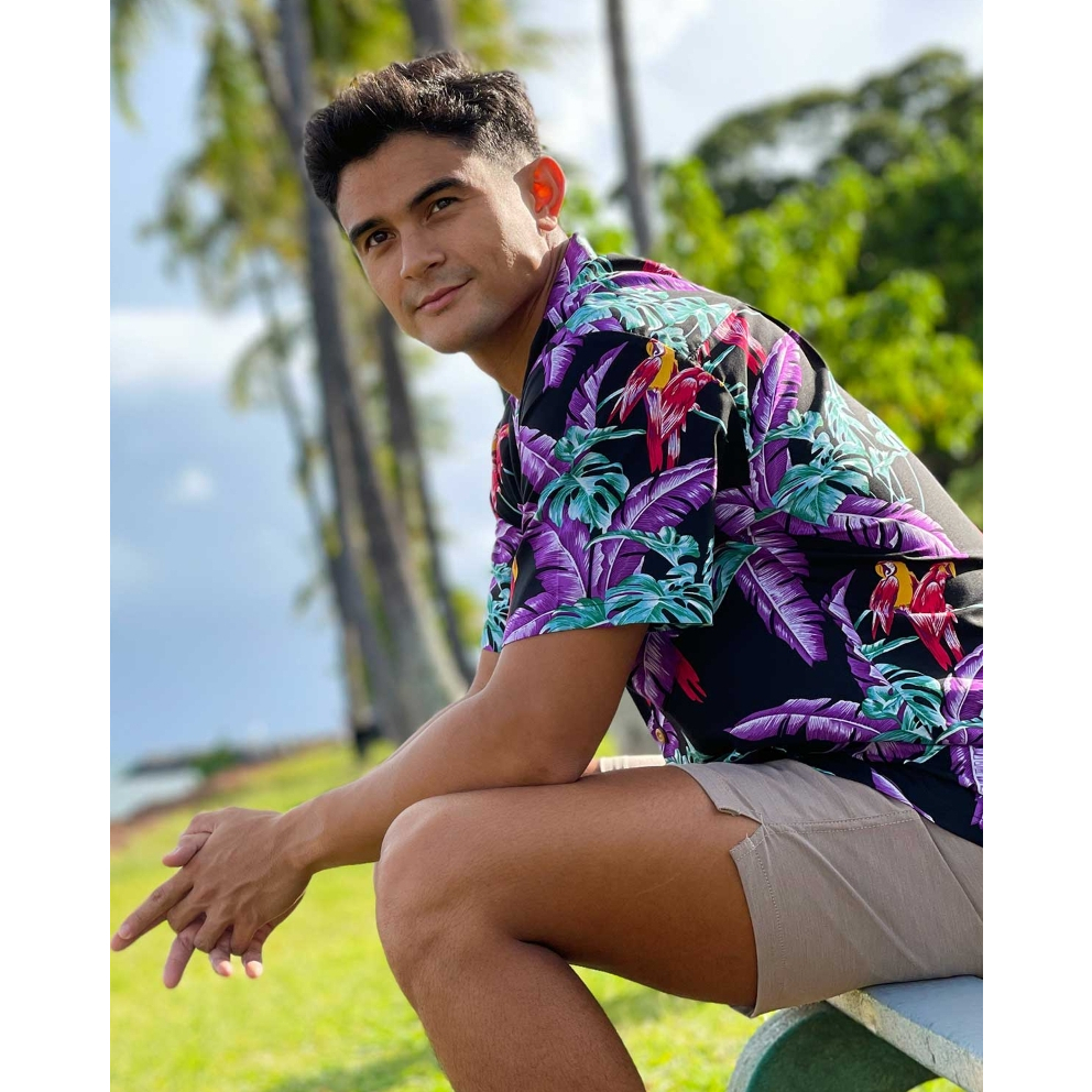 เสื้อฮาวาย PARADISE FOUND JUNGLE BIRD รูปที่ 3