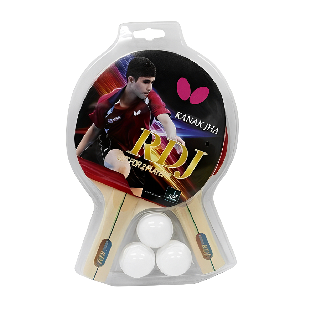 GRAND SPORT Butterfly ไม้ปิงปอง BTF SET# RDJ FOR 2 รหัส : 371051