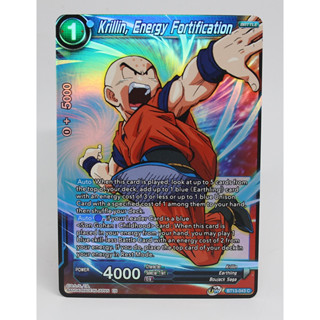 การ์ดดราก้อนบอล Dragon Ball Super Card BT13-043 Krillin, Energy Fortification