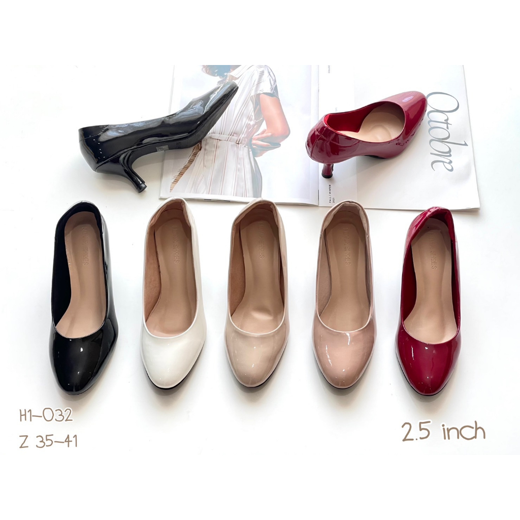 คัชชู หนังแก้ว รองเท้าคัทชู รหัสสินค้า H1-032  NIWA SHOES