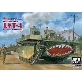 พลาสติก โมเดล ประกอบ AFV CLUB สเกล 1/35 LVT4 Landing Vehicle Tracked (Early Type) Water Buffalo (35205)